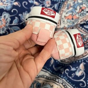 Toddler girls size 6 used Vans shoes